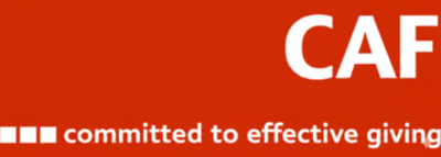CAF - committed to effective giving - logo 2006. Upscaled 202602 with Gemini AI by Howard Lake