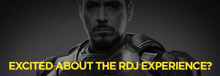 Excited about the RDJ experience? Promotion for the Julia's House Omaze campaign.