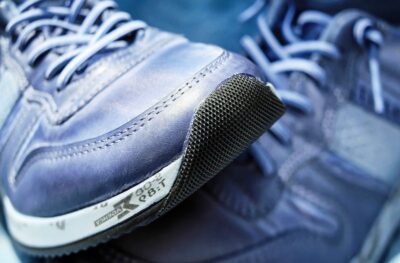 blue trainers - Pexels?