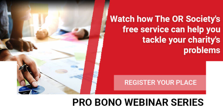 OR Society's Pro Bono webinars