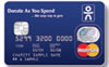 Charity credit card