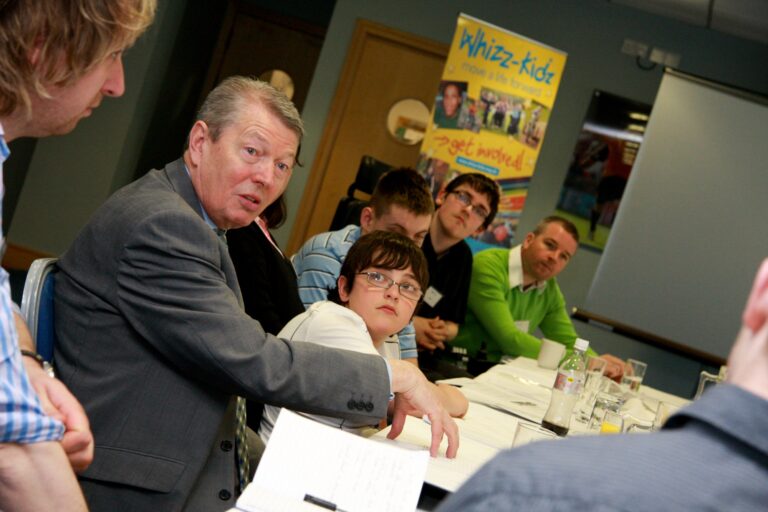 Alan Johnson MP at Kidz Board