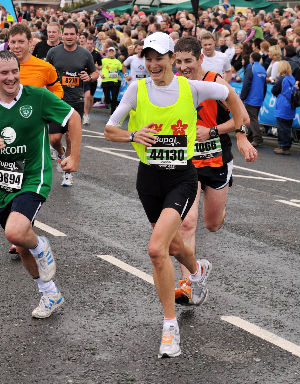 Sonia O'Sullivan on the BUPA Great North Run