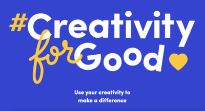 Creativity For Good - TikTok campaign logo