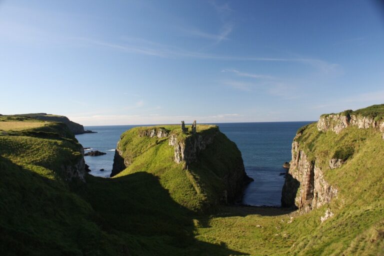 Dunseverick coast, northern ireland