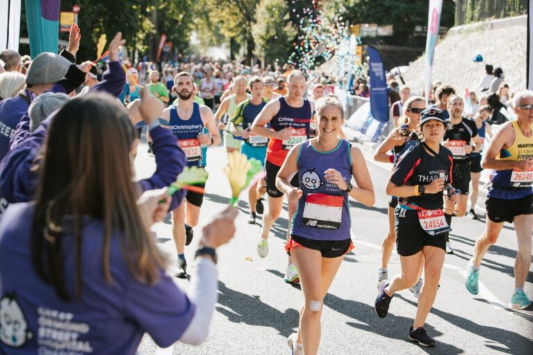 GOSH runners in the London Marathon