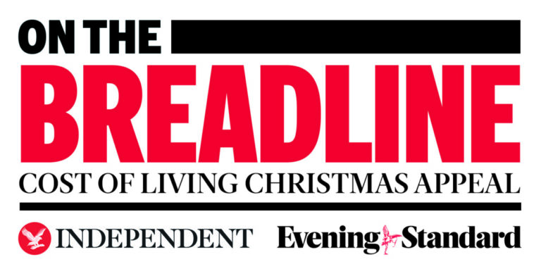 On the Breadline appeal graphic