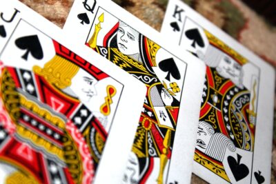 Jack, King, Queen of Spades. Photo: Pexels.com