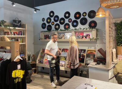 The interior of St Luke's new concept store in Sheffield