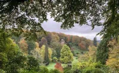 A view at Stourhead. Copyright Melanie May