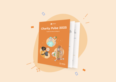 Front page of Enthuse's Charity Pulse report 2025