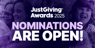 JustGiving Awards 2025. Nominations are open!
