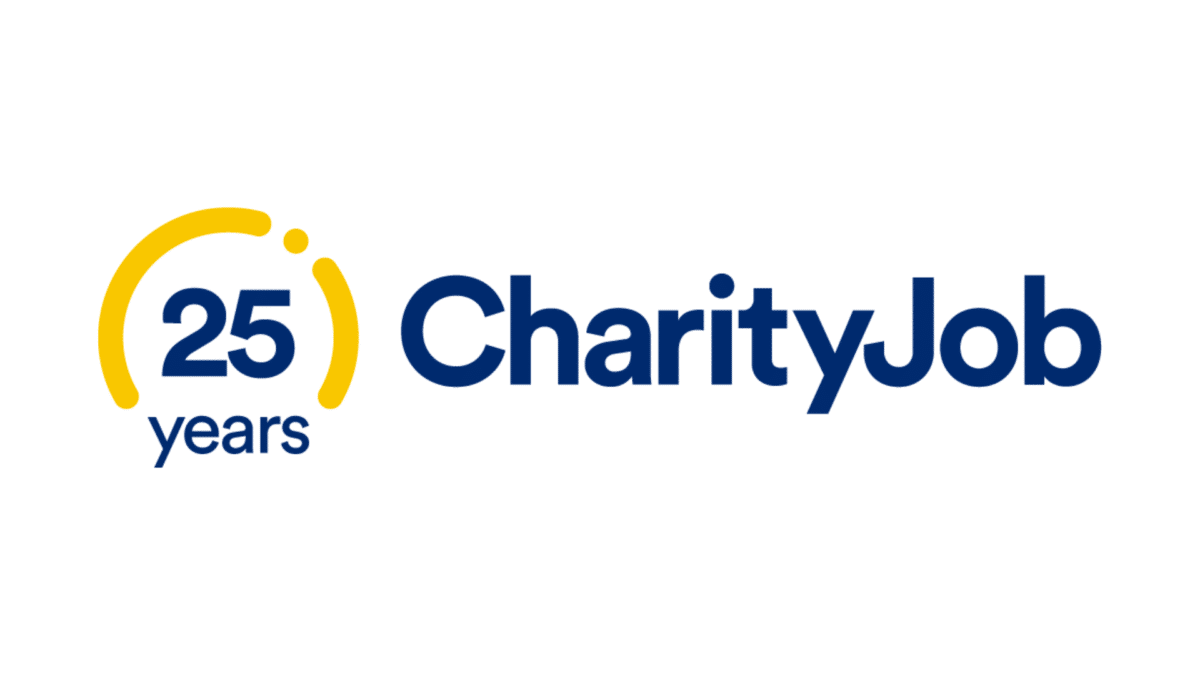 CharityJob 25 years logo