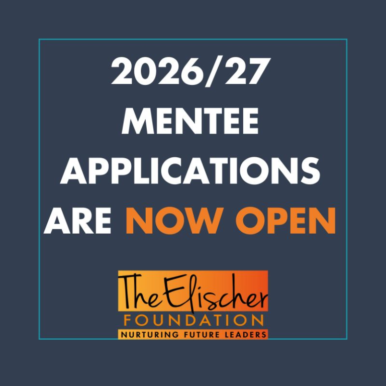 Elischer Foundation announces that the 2026/27 mentee applications are open.