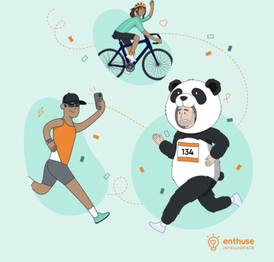 Illustration from front cover of Enthuse's Mass Participation report 2025-26